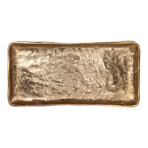 Bandeja de aluminio Rectangular de alta calidad Decoración de mesa Bandeja de cocina en calidad de exportación de la India - Product Image 3