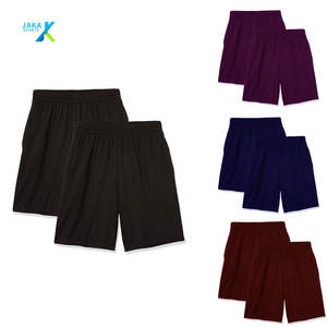 Men's & <b>Women's</b> Yoga Set Breathable Lightweight Quick Dry Solid <b>Pattern</b> Polyester/Cotton Workout Shorts with Customized Colors - Product Image 1