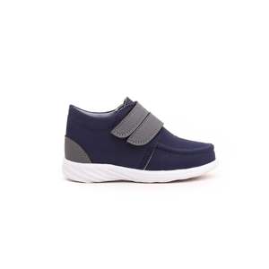 Boys Navy <b>Basketball</b> Style Casual Jogger <b>Shoes</b> KD1487 Model - Product Image 3