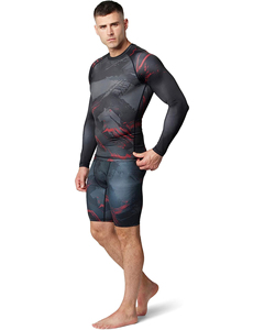 Rashguard imprimé sur mesure par sublimation Mma Bjj Rushguard - Product Image 2