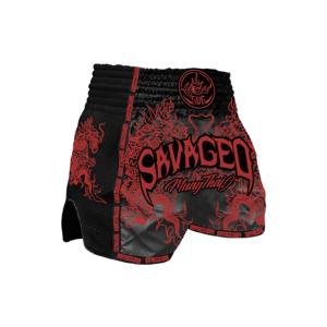 Pantalones cortos MMA profesionales para hombre, cómodos, ligeros, de poliéster con bordado, disponibles en diferentes colores para boxeo BJJ - Product Image 6