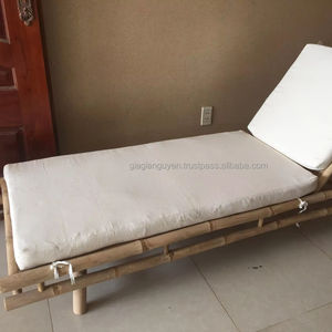 Tumbonas de bambú cómodas respetuosas con el medio ambiente MUEBLES DE EXTERIOR DE ESTILO MODERNO - Product Image 1