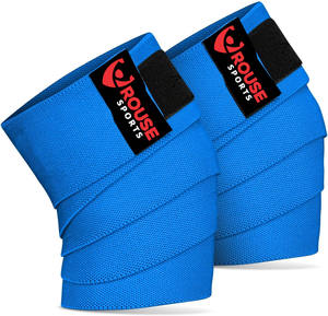 Bandes de genou en néoprène professionnelles personnalisées, support élastique antidérapant pour la musculation, la musculation, la salle de sport - Product Image 1