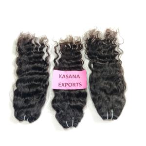 100% extensions de cheveux humains vietnamiens alignés sur des cuticules brutes non transformées style de boucles profondes naturelles pour les femmes noires - Product Image 4