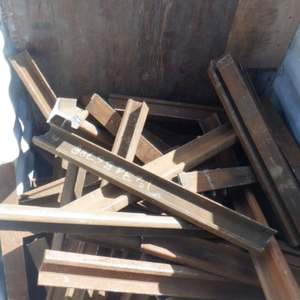 Rails de chemin de fer d'occasion R50 R60 R65, utilisés pour la construction et l'usage industriel, matériau en acier, type de ferraille HMS, HMS1 - Product Image 6