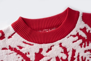 Customized Men's Winter Christmas <b>Pullover</b> Thickened Oversized Round Neck Knitwear Crew Collar Jacket Plus Size Knitted <b>Jumper</b> - Product Image 3