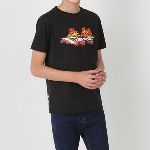 T-shirt noir Unique pour garçon, T-Shirt de jeu en plein air pour jeune garçon, Design imprimé, impression numérique, T-shirt pour enfants - Product Image 6