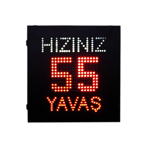 Système d'alerte de vitesse basé sur radar pour la ville - Product Image 1