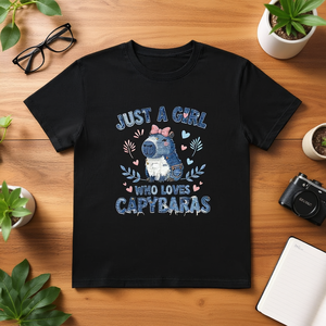 T-Shirt Casual Unisex Personalizzata 210GSM 100% Cotone - Stampa Rose - Product Image 3