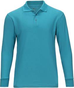 Polo de manga larga con logotipo personalizado, camiseta de actividad, camiseta bordada con texto personalizado, camisa de trabajo con logotipo personalizado, Unisex - Product Image 4