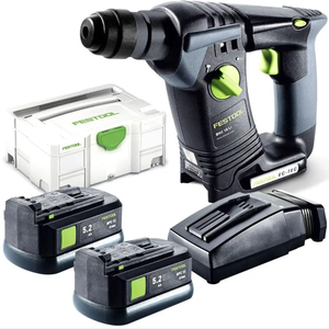 Marteau perforateur rotatif sans fil à batterie lithium-ion 18V 5.2Ah Original TCL6-Plus (575006) avec moteur sans balais et alimentation par batterie - Product Image 2