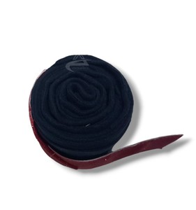 Vendajes para caballos de lana azul marino para deportes ecuestres con tela brillante a juego, productos premium para caballos - Product Image 2