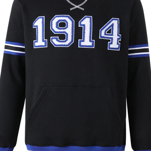 เสื้อสเวตเชิ้ต Zeta Phi Beta Sorority แบบขายดีที่สุด ผลิตตามสั่ง ขายส่ง ปักลายเชนิลล์ เสื้อผ้ามหาวิทยาลัย ZPB สไตล์ลำลอง สตรีทแวร์ - Product Image 6