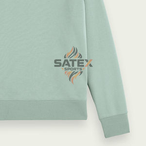 Sweat-shirt en polaire unisexe en gros, vêtements décontractés, col rond, 100% coton, séchage rapide, respirant, nouveaux imprimés basiques - Product Image 6