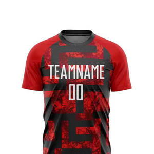 Uniformes de Fútbol Personalizados 2026, Conjunto de Camiseta y Pantalones Cortos de Fútbol Hechos a Medida en Venta - Product Image 4