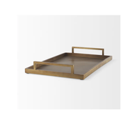 Plateau décoratif moderne en aluminium de haute qualité, articles de cuisine, vaisselle, restaurants, hôtels, vente en gros, fait main, personnalisable