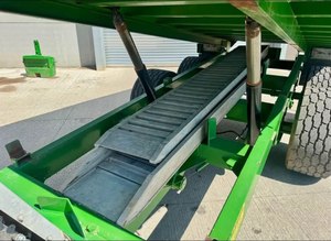 Fairly Used Affordable Premium Quality Hydraulic Rear Tipper Semi Trailer Custom Color and Size Weberlane 14' Dump Trailer - Product Image 2