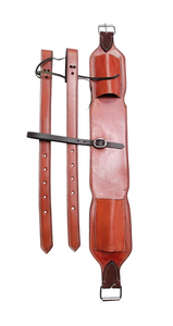 Accesorio de ropa ecuestre personalizable de piel Premium Western Horse Cinch Flank Back Girth para equitación occidental - Product Image 3