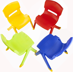 Chaise pour enfants en plastique 1 pièce meubles de maternelle chaise préscolaire pour les tout-petits siège de classe empilable léger de 18 pouces - Product Image 6