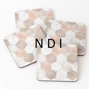 Posavasos de té de diseño hecho a mano, diseño único, posavasos de té de mármol, centros de mesa, decoración de cafetería o cafetería - Product Image 3