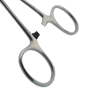 Pinzas hemostáticas veterinarias, herramienta de abrazadera de acero inoxidable de grado quirúrgico para cirugía de animales, cuidado y aseo de heridas - Product Image 5