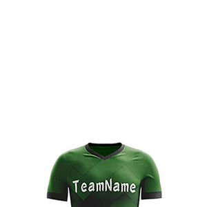 Uniforme de Fútbol Personalizado de Alta Calidad con Impresión Digital, Impermeable, Transpirable y Ligero, Cuello Redondo, OEM, para Hombre y Mujer, Venta al por Mayor, 100% - Product Image 5