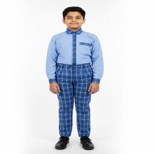 ชุดกีฬาฟุตบอลสำหรับเด็กแบบยูนิเซ็กซ์ ผลิตจากโพลีเอสเตอร์/ผ้าฝ้าย ระบายอากาศได้ดี ทนทาน และแห้งเร็ว - Product Image 4