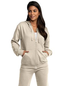 Sudadera con capucha unisex de alta calidad del fabricante, con cremallera completa, personalizada, ecológica, transpirable, con estampado puff, de poliéster/algodón de alto gramaje - Product Image 3