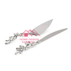 Herramienta de lujo de calidad superior, logotipo personalizado, Metal, oro, acero inoxidable, cuchillo para Pastel de Bodas y juego de servidor para fiestas de cumpleaños - Product Image 5