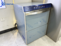 Peralatan Pembersih Dapur Komersial Mesin Pencuci Piring Pintar Mesin Pencuci Kaca Komersial di Bawah Meja Mesin Pencuci Piring Terpasang
