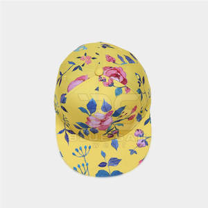 Chapeaux Snapback Offre Spéciale de qualité supérieure quantité minimale de commande bas Chapeaux Snapback de taille adulte Chapeaux Snapback à imprimé floral - Product Image 6