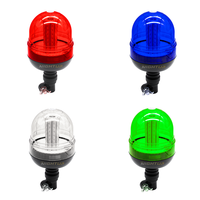 NIGHTUP 12V 24V Phare de signalisation robuste pour l'exploitation minière, camions et agriculture, à LED haute puissance, CE R10 ROHS IP65