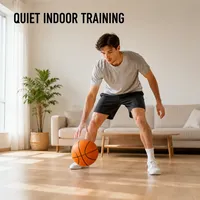 Ballon de basketball d'entraînement intérieur Elite Taille 7 (29,5 pouces) en mousse PU 340g, toucher doux, faible bruit, Zhejiang