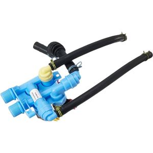 วาล์วน้ำเข้าเครื่องซักผ้าของแท้ OEM 120V พลาสติก  ท่าเรือหนิงโป - Product Image 1