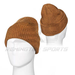 Vente en gros de bonnets d'hiver unis | Bonnets en laine de qualité supérieure | Bonnets de marque privée - Product Image 3