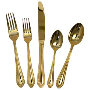 Decoración de vajilla Cubiertos Juego de cubiertos a precio asequible para uso en hoteles y restaurantes a precio mayorista - Product Image 2