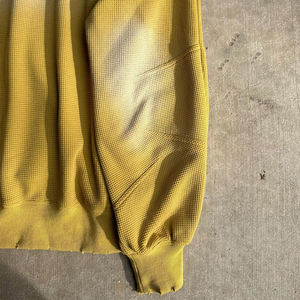 Sudaderas con capucha desgastadas lavadas con ácido de gran tamaño personalizadas para hombre, sudaderas con capucha pesadas Vintage rasgadas al por mayor - Product Image 2