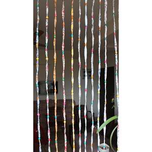 Multicolour Bohemian Hippy Beaded Doorway Garland Rod Pocket Curtains for Home Decor Hanging Function - Product Image 1