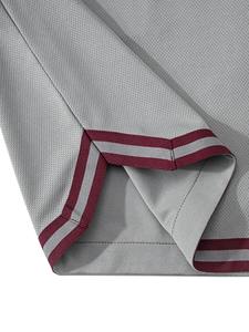 Short de basket-ball de sport pour homme en tissu évacuant l'humidité avec cordon de serrage à la taille et poches vêtements de sport d'été amples - Product Image 6