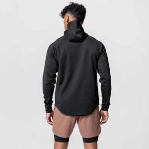 Sudadera Deportiva de Invierno para Hombre OEM/ODM, Sudadera con Cierre de Cremallera de Alta Calidad, Personalizada, para Gimnasio, Ejercicio, Trotar, Viajar, Cómoda - Product Image 5