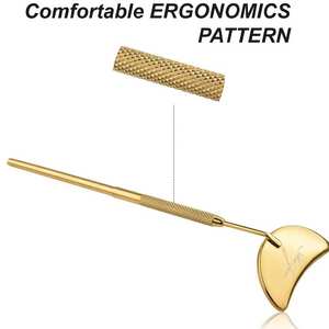 Ergonomic Lighted Cosmetic Desktop <b>Mirror</b> Salon-Quality <b>Handheld</b> Lash Extension <b>Mirror</b> for Artists - Product Image 4