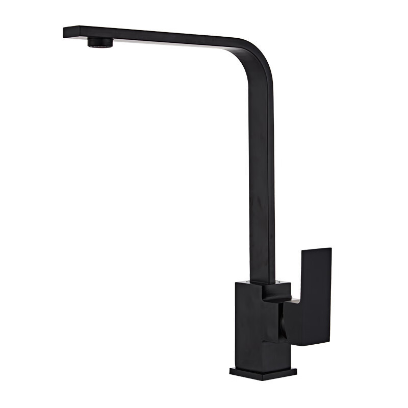 Matt Black Square Stainless Steel Sink