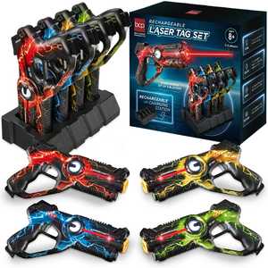 Suministramos diferentes tipos de juegos de Laser Tag comerciales – Sistema profesional de batalla láser multijugador - Product Image 1