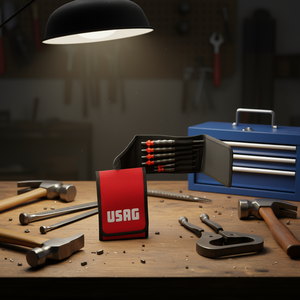 Ensemble de poignées Usag avec 6 poinçons pour ciseaux et poinçons - Product Image 3