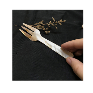 Cuillère à caviar en nacre de haute qualité 50 Fabriquée au Vietnam Couleur naturelle Marque HUONG DANG 12cm Prix abordable - Product Image 4