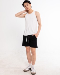 T-shirt de sport de gymnastique pour hommes en polyester 100% de haute qualité noir/blanc personnalisé en gros fabriqué au Vietnam prix compétitif vêtements OEM ODM - Product Image 3