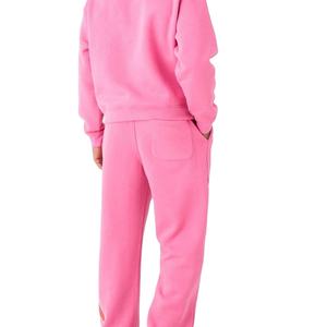 Conjunto Deportivo de Alta Calidad 100% Algodón con Lavado Ácido, Personalizado con Impresión, para Invierno, Unisex, para Hombre, Pantalones Deportivos, Sudadera con Capucha - Product Image 5