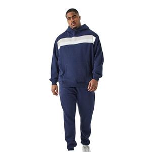 Conjunto de Chándal de Forro Polar con Capucha para Hombre, Ajuste Regular, 100% Algodón Transpirable, Estampado Personalizado, Venta al por Mayor 2026 - Product Image 1