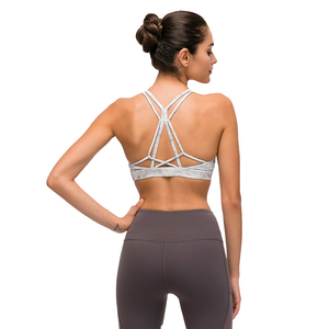 Conjunto de Fitness para gimnasio y Yoga sin costuras de talla grande para mujer, sujetador ligero y transpirable, mallas frontales, venta al por mayor, Fitness para chica al aire libre - Product Image 2