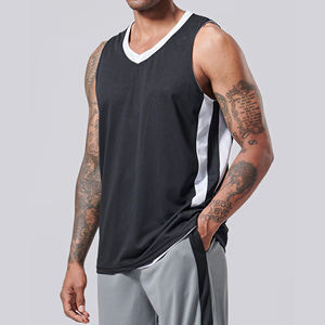 Maillot de basket-ball personnalisé le plus vendu, maillot de basket-ball respirant en mesh, maillot d'entraînement, design personnalisé, couleur, maillot de basket-ball - Product Image 3